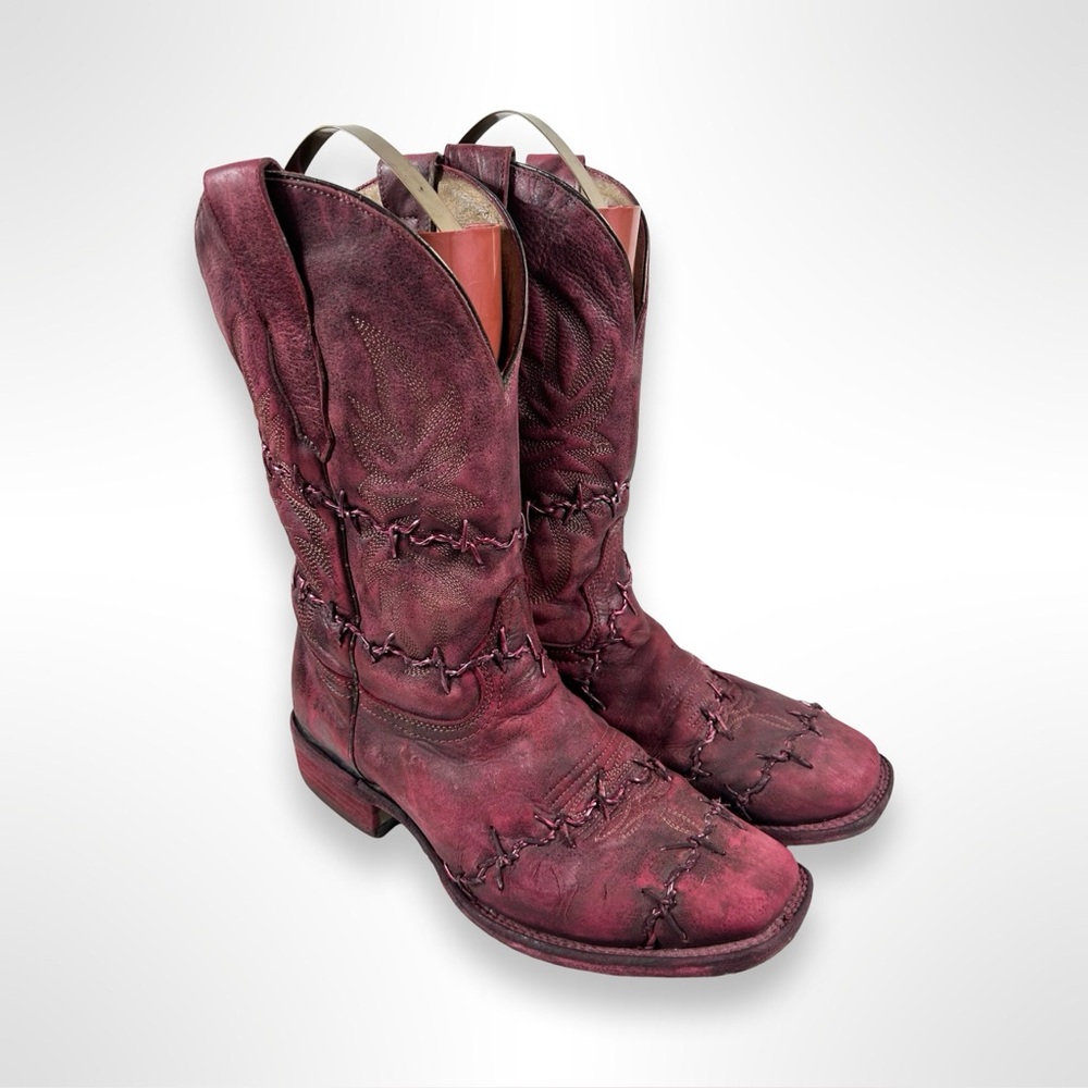 CORRAL barbed wire western boots